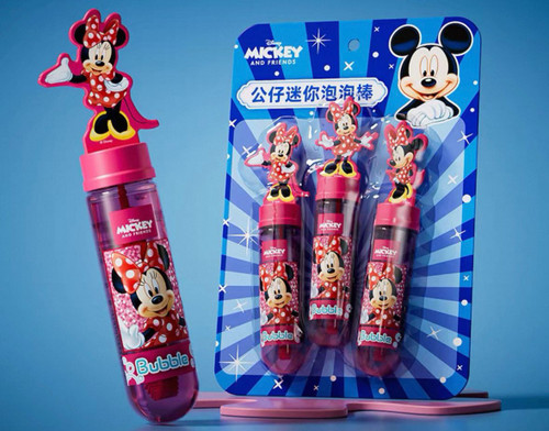 MINNIE MOUSE BUBBLE SET 3