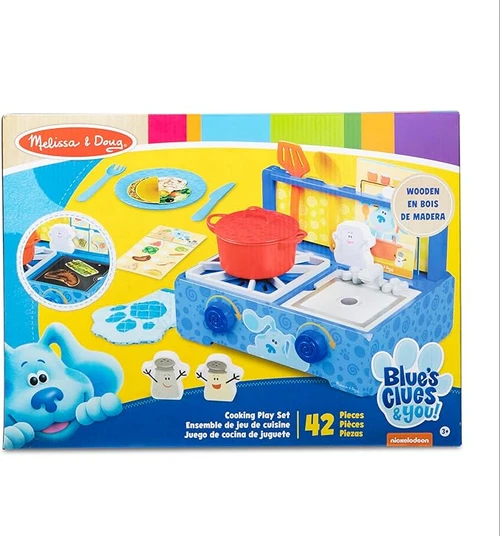 MELISSA & DOUG BLUE'S CLUES & YOU! COOKING PLAY SET