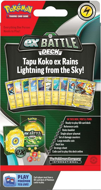 POKEMON IRON LEAVES EX BATTLE DECK