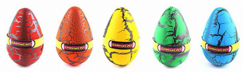 BIG GROWING DINOSAUR IN EGG