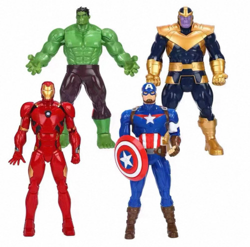 MARVEL AVENGERS SET OF 4 ACTION FIGURES W1