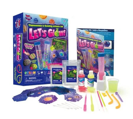 LET'S GLOW! FLUORESCENCE & GLOWING SCIENCE LAB