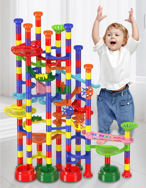 182 BUILDING BLOCKS BALL TRACKS