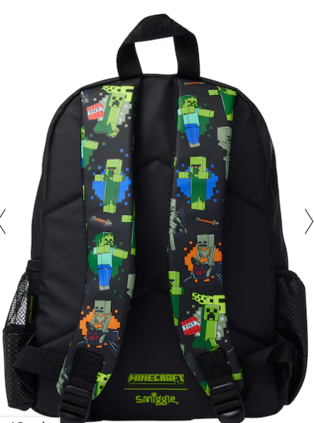 MINECRAFT SMIGGLE BACKPACK
