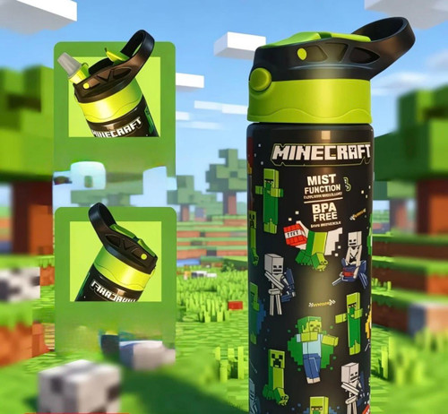 MINECRAFT SMIGGLE DRINK UP BOTTLE