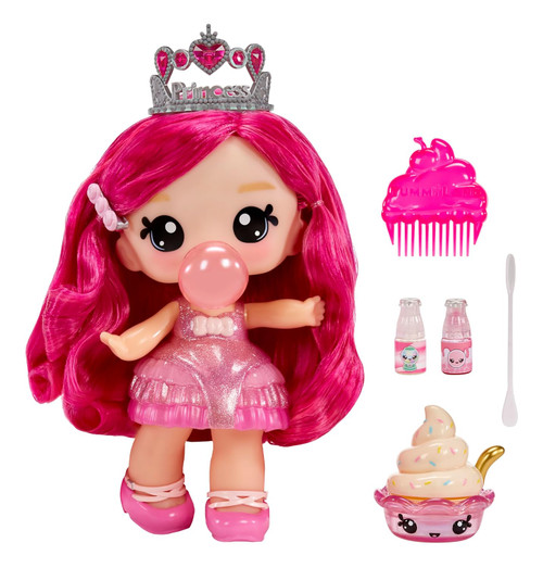 YUMMILAND LIP GLOSS BIANCA BUBBLE GUM LARGE DOLL