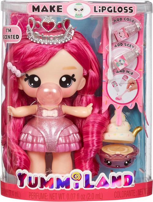 YUMMILAND LIP GLOSS BIANCA BUBBLE GUM LARGE DOLL