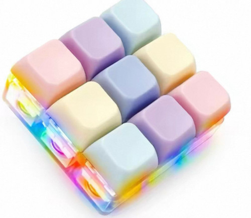 FIDGET KEYBOARD 9 BUTTON WITH LIGHT