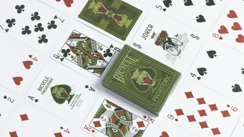 BICYCLE PLAYING CARDS PREHISTORIC