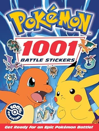 POKEMON 1001 BATTLE STICKERS