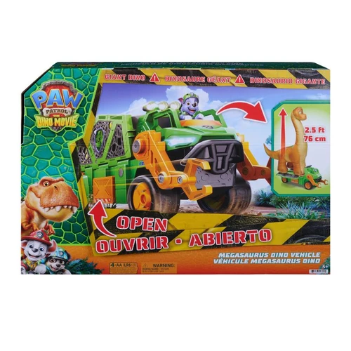 PAW PATROL THE DINO MOVIE MEGASAURUS DINO VEHICLE