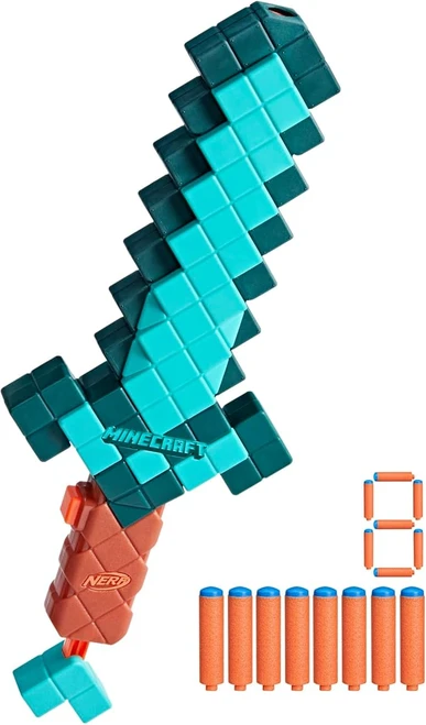 NERF MINECRAFT DIAMOND SWORD