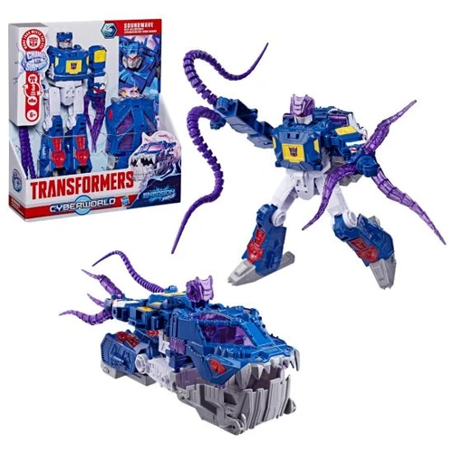 TRANSFORMERS CYBERWORLD SOUNDWAVE DEEP-SEA EXPLORER
