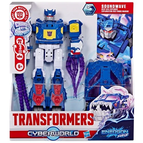 TRANSFORMERS CYBERWORLD SOUNDWAVE DEEP-SEA EXPLORER