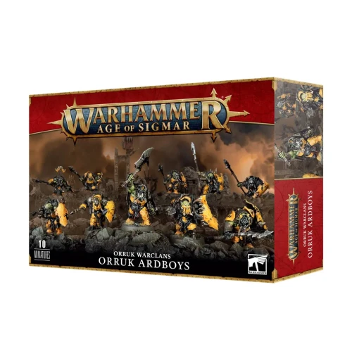 WARHAMMER AGE OF SIGMAR ORRUK WARCLANS ARDBOYZ