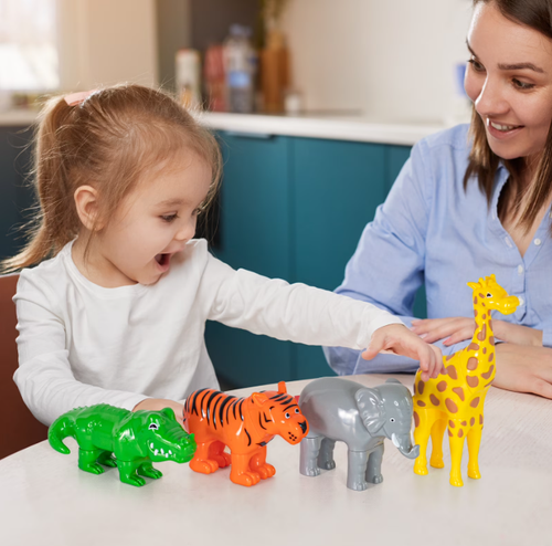 MAGNETIC MIX OR MATCH JUNGLE ANIMALS