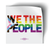 We The People - Progressive Pride (3.5" x 3.5" Vinyl Sticker -- Pack of Two!)