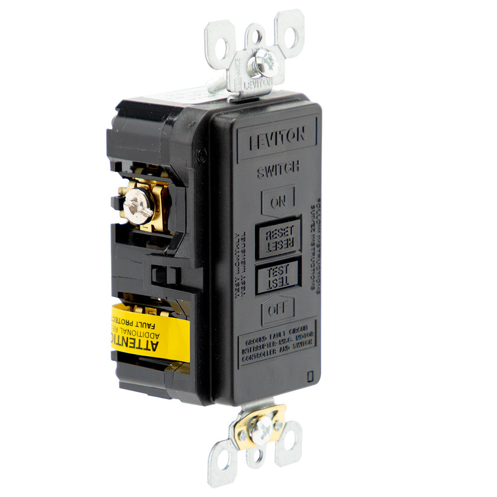 20 Amp Feed Through 120V Receptacle Blank GFCI