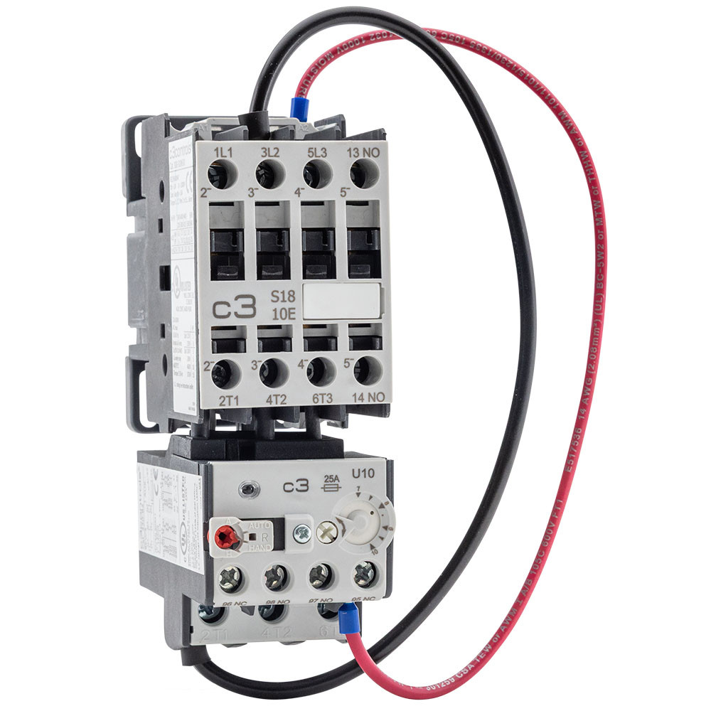 Airmax 1 HP Contactor and Overload Repair Assembly, 230V