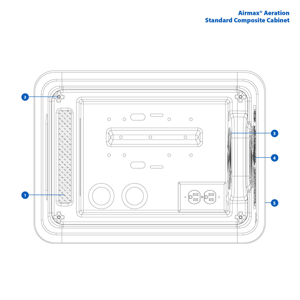 Airmax Standard Composite Cabinet Replacement Parts