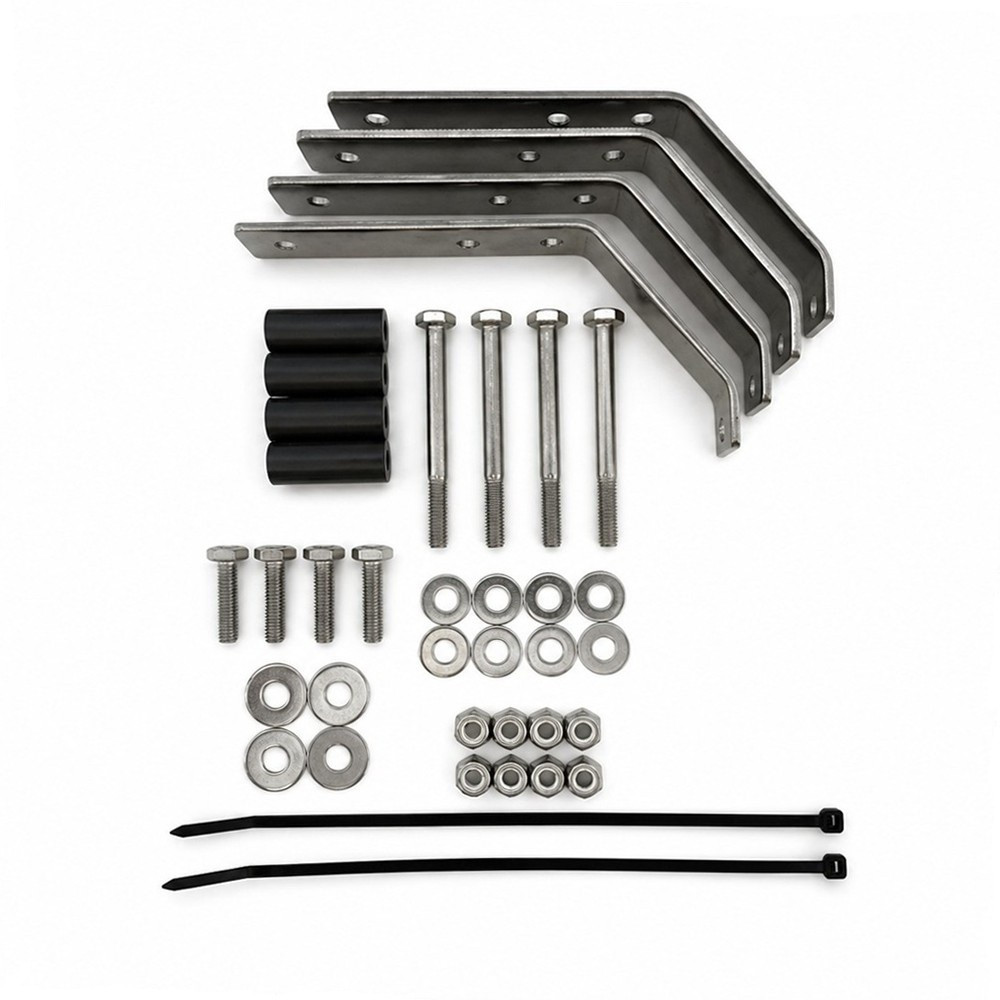 Power House Fountain Aerator Motor Mount Bracket with Spacers & Hardware