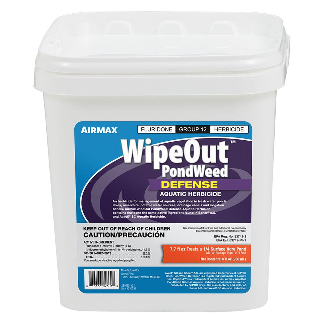 WipeOut Aquatic Herbicide Fluridone Airmax