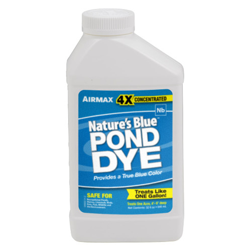 Airmax Nature's Blue Pond Dye Plus | Bacteria Enhanced Dye