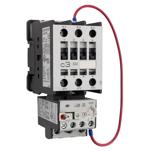 Airmax 7.5 HP Contactor & Overload Repair Assembly 3 PH 230v