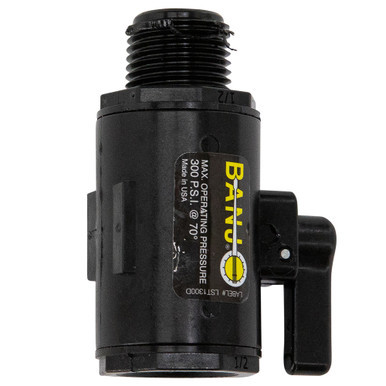 Airmax 1/2" Female x Male NPT Poly Micro Valve