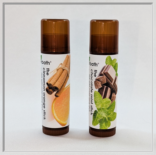 Winter Limited-Editions of The Stick, available in Cinnamon Orange and Chocolate Mint