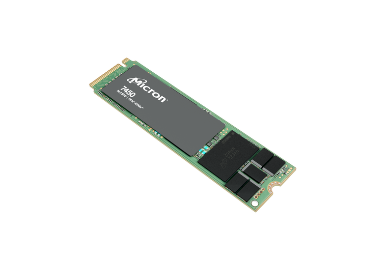 MTFDKBA400TFS-1BC1ZABYYR, Micron 7450 MAX 400GB NVMe M.2 (22x80) Non-SED Enterprise SSD Single Pack