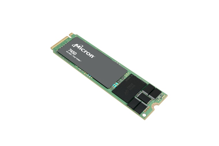 MTFDKBA480TFR-1BC1ZABYYR, Micron 7450 PRO 480GB NVMe M.2 (22x80) Non-SED Enterprise SSD Single Pack