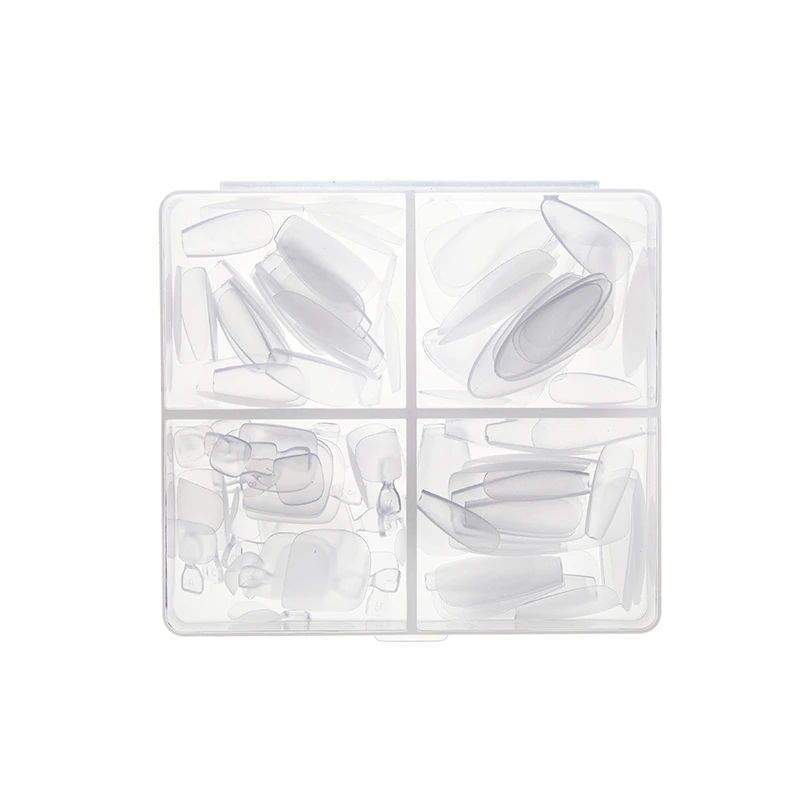 Translucent Mixed-Shape Press-On Nail Set, product view 2.