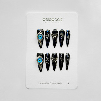 Wholesale Dragon Eye Nails BLP030 - Full 10pc Set with Logo