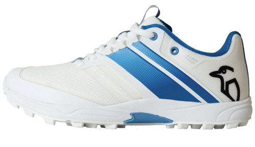 Kookaburra Pro 2.0 Rubber Shoes - White/Blue Kookaburra Pro 2.0 Rubber Shoes - White/Blue