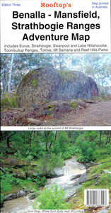 Benalla-Mansfield-Strathbogie Ranges Map Benalla-Mansfield-Strathbogie Ranges Map