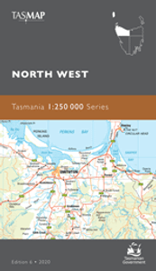 NORTH WEST TASMANIA 1:250000 Topographic Map NORTH WEST TASMANIA 1:250000 Topographic Map