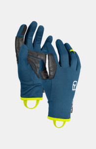 ORTOVOX Fleece Light Glove M Petrol Blue ORTOVOX Fleece Light Glove M Petrol Blue