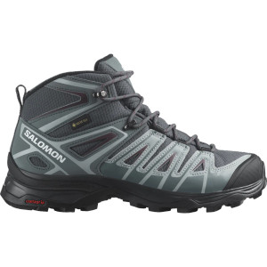 SALOMON Hiking Shoe X Ultra Pioneer Mid GTX W Ebony/Stormy Weather SALOMON Hiking Shoe X Ultra Pioneer Mid GTX W Ebony/Stormy Weather