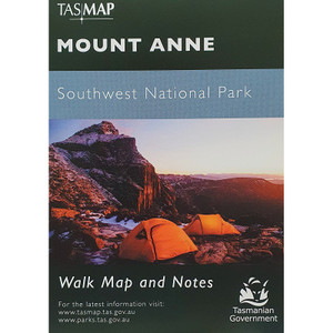 Mount Anne Walk Map Mount Anne Walk Map