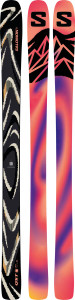 SALOMON QST 94 Black Freeride Ski SALOMON QST 94 Black Freeride Ski