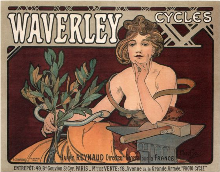 Waverley Cycles Poster