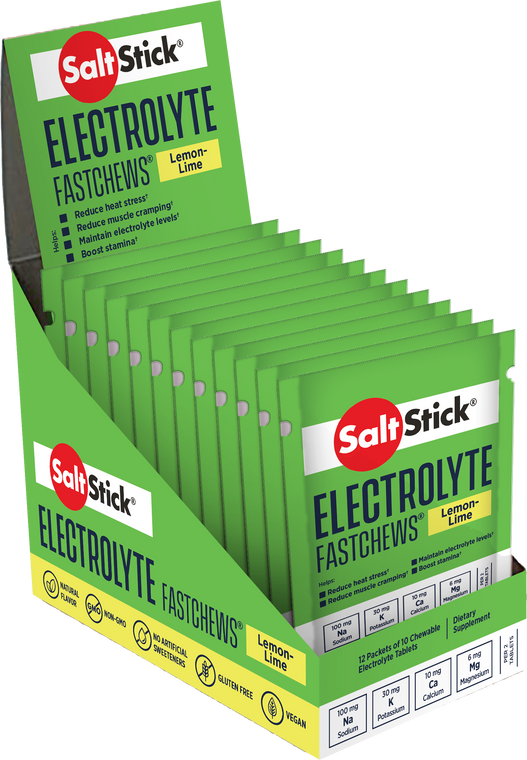 SaltStick Fastchews POS Tray of 12 Sachets