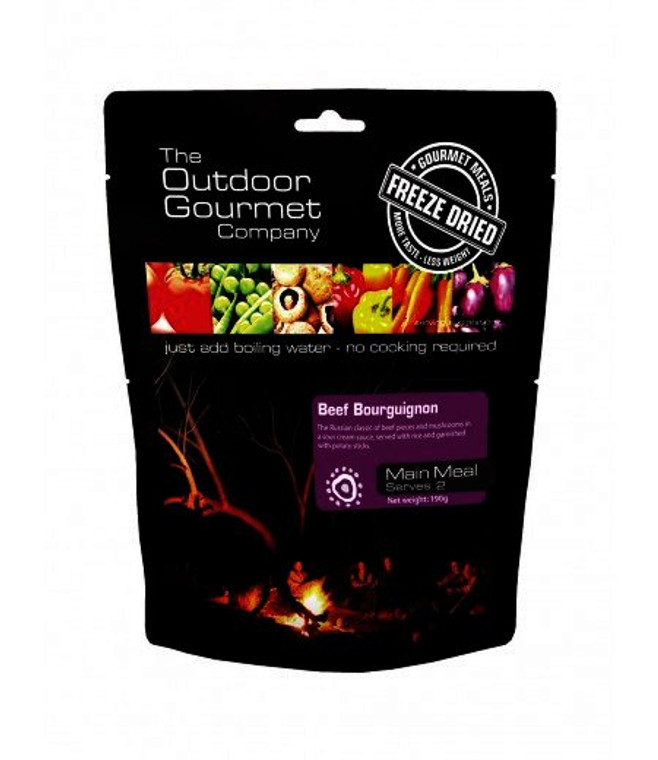 OUTDOOR GOURMET COMPANY Beef Bourguignon