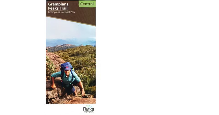 Grampians Peaks Trail Map Central