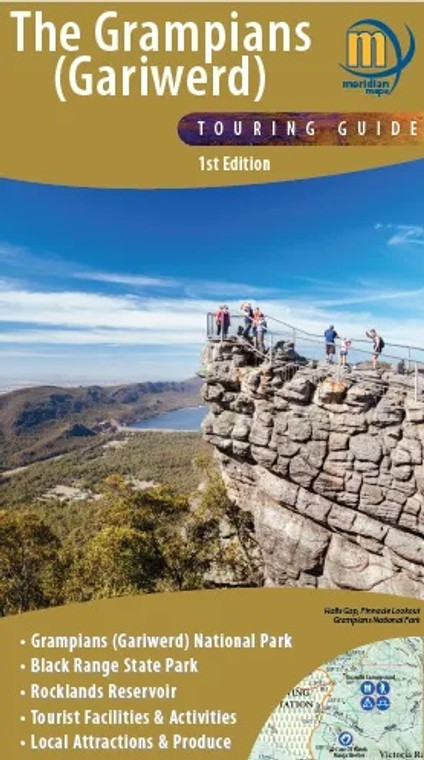 MERIDIAN The Grampians (Gariwerd) Touring Map