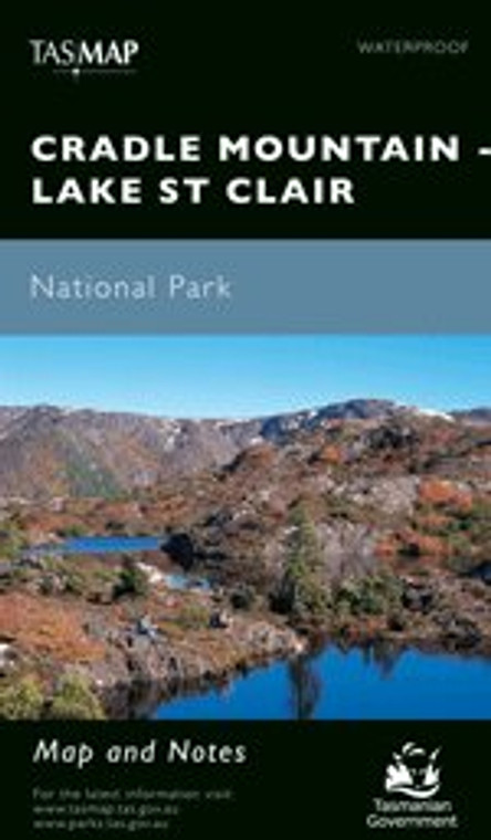 Cradle Mountain Lake St Clair Map - Waterproof