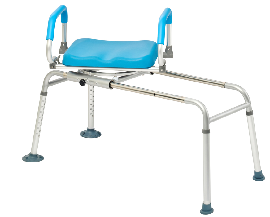 Sliding Bath Transfer Bench Swivel Seat Cobalt Health