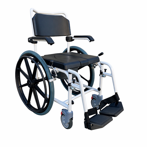 Mobile Commode Self Propelled - Height Adjustable