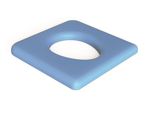 KCare Shower Commode Seat - Closed Front